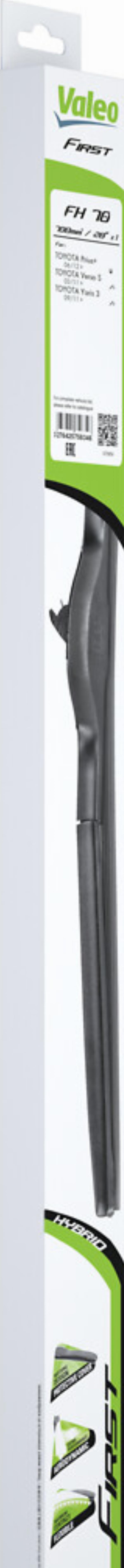 VALEO 575834 - PIÓRO WYCIERACZKI 700MM FIRST HYBRYDOWA 28 1 ADAPTER 1SZT.
