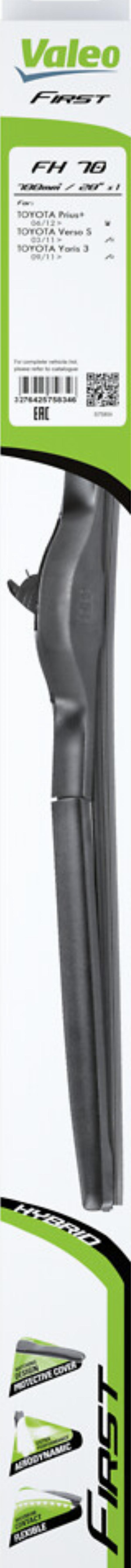 VALEO 575834 - PIÓRO WYCIERACZKI 700MM FIRST HYBRYDOWA 28 1 ADAPTER 1SZT.