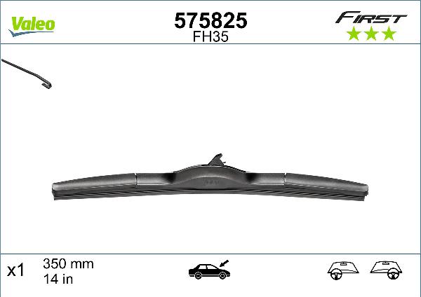 VALEO 575825 — Pióro wycieraczki
