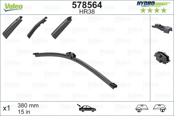 VALEO 578564 — Pióro wycieraczki