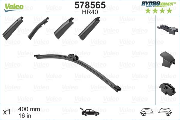 VALEO 578565 — Pióro wycieraczki