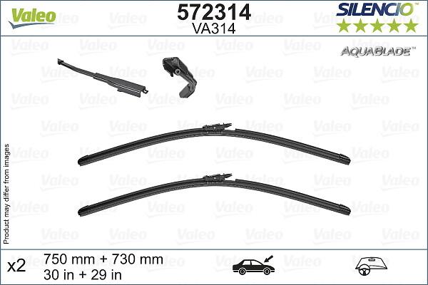 VALEO 572314 — Pióro wycieraczki