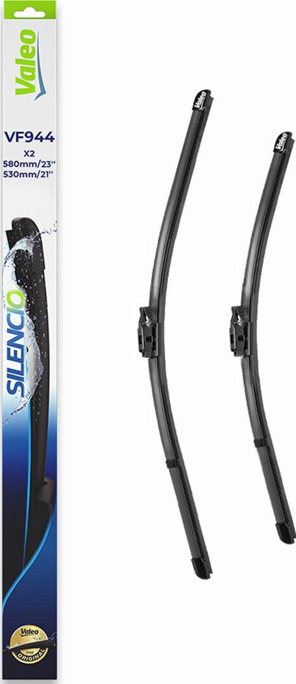 VALEO 577944 - PIÓRO WYCIERACZKI 580-530MM BMW MINI COUNTRYMAN 10.16-> SILENCIO SET PRZÓD