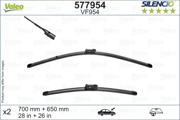 VALEO 577954 — Pióro wycieraczki
