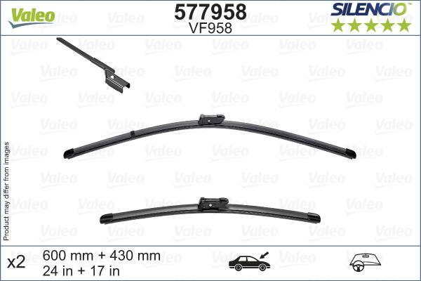 VALEO 577958 — Pióro wycieraczki