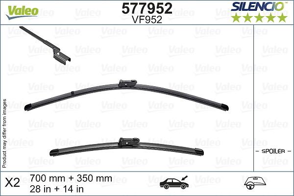 VALEO 577952 — Pióro wycieraczki