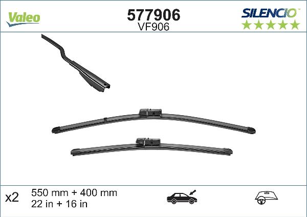 VALEO 577906 — Pióro wycieraczki