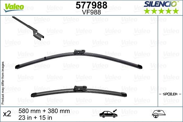 VALEO 577988 — Pióro wycieraczki