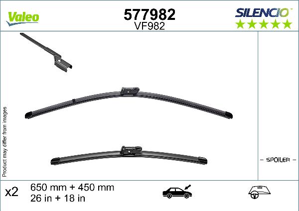 VALEO 577982 — Pióro wycieraczki