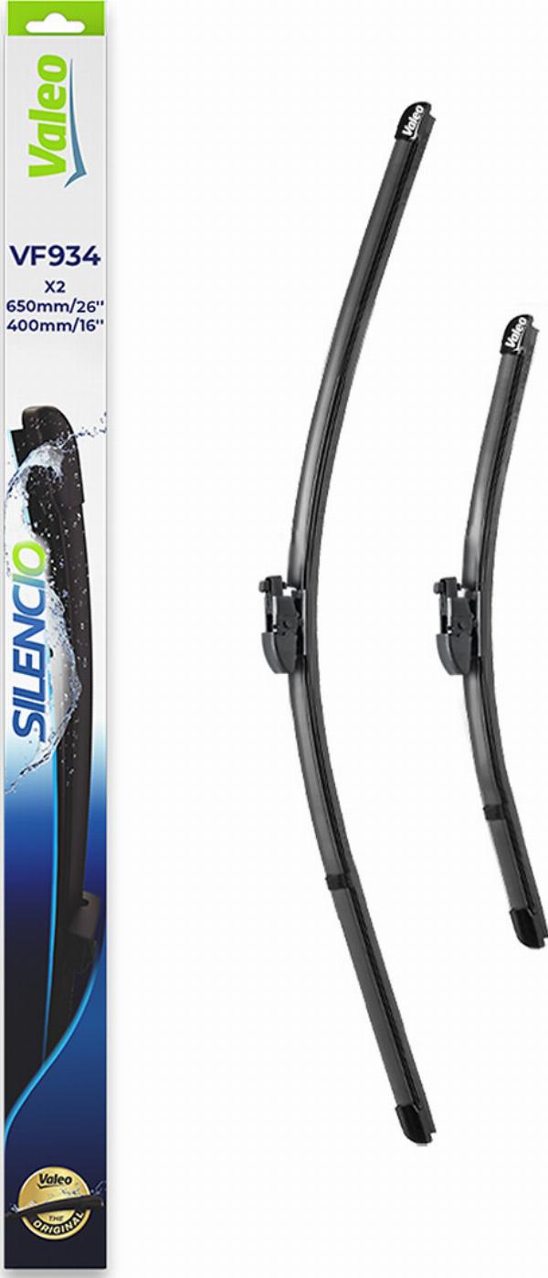 VALEO 577934 - PIÓRO WYCIERACZKI 650-400MM TOYOTA C-HR 10.16-> SILENCIO SET PRZÓD
