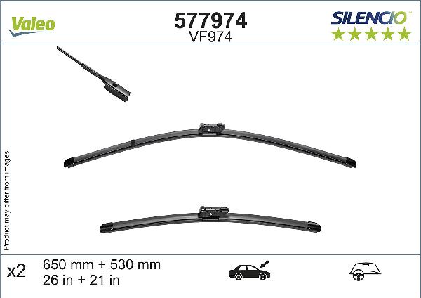 VALEO 577974 — Pióro wycieraczki