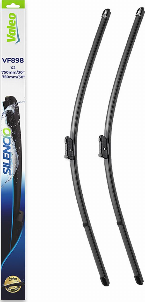 VALEO 577898 - PIÓRO WYCIERACZKI SILENCIO FLAT BLADE 750-750MM ID.3 11.19- SET