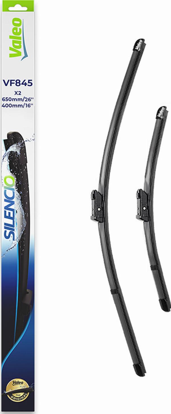 VALEO 577845 - PIÓRO WYCIERACZKI 650-400MM SILENCIO X.TRM ZE SPOJLEREM TOYOTA AVENSIS 08-