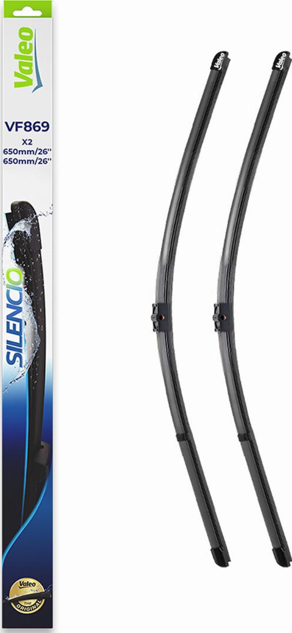 VALEO 577869 - PIÓRO WYCIERACZKI 650-650MM SILENCIO XTRM CITROEN XSARA PICASSO 99--DB W220