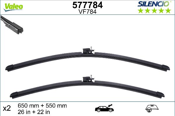 VALEO 577784 — Pióro wycieraczki