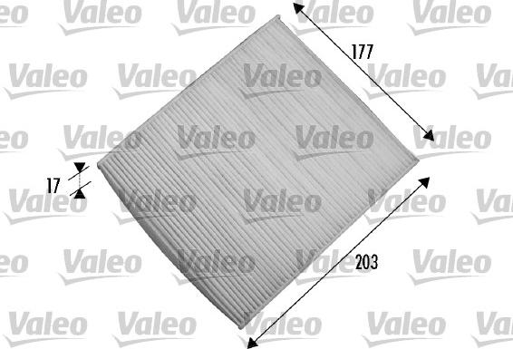 VALEO 698866 — Filtr kabinowy