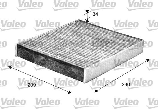 VALEO 698883 — Filtr kabinowy
