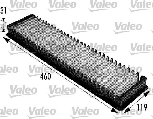 VALEO 698725 — Filtr kabinowy