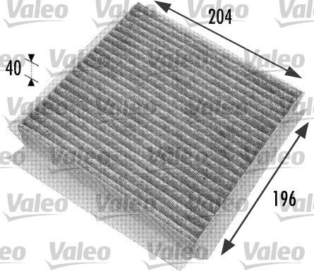 VALEO 698774 — Filtr kabinowy