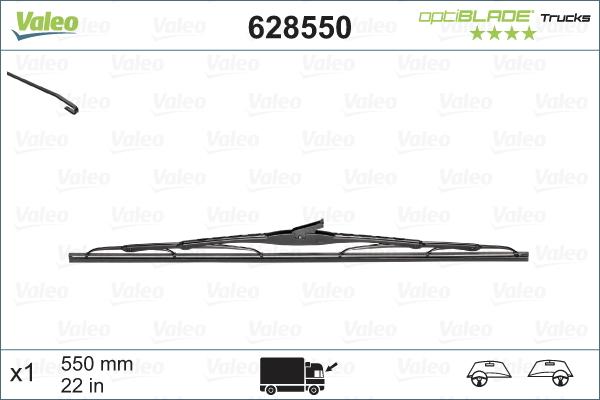 VALEO 628550 — Pióro wycieraczki