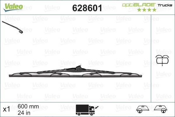 VALEO 628601 — Pióro wycieraczki