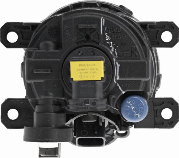 VALEO 044186 - RELEKTOR PRZECIWMGŁOWY FORD RANGER. RENAULT MEGANE III. TOYOTA PROACE 04.11-