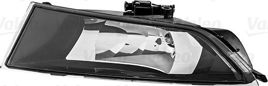 VALEO 047403 - REFLEKTOR PRZECIWMGŁOWY SKODA FABIA III 08.14- LE