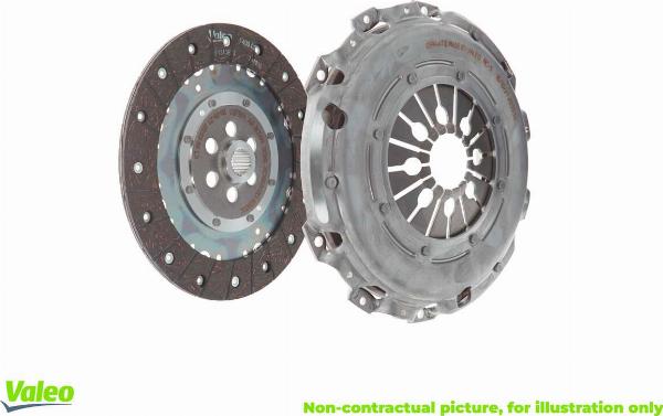 VALEO 826715 — Zestaw sprzęgieł