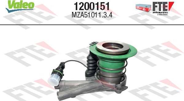 VALEO 1200151 — Wysprzęglik centralny, sprzęgło