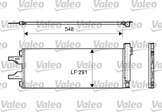 VALEO 814069 — Skraplacz, klimatyzacja