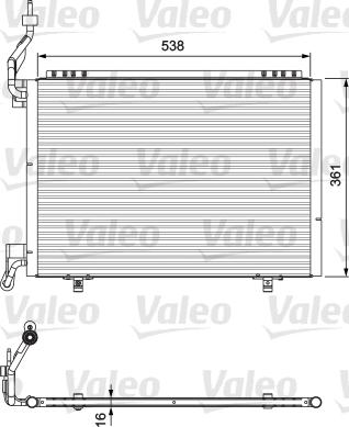VALEO 814074 — Skraplacz, klimatyzacja