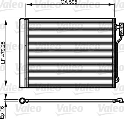 VALEO 814192 — Skraplacz, klimatyzacja