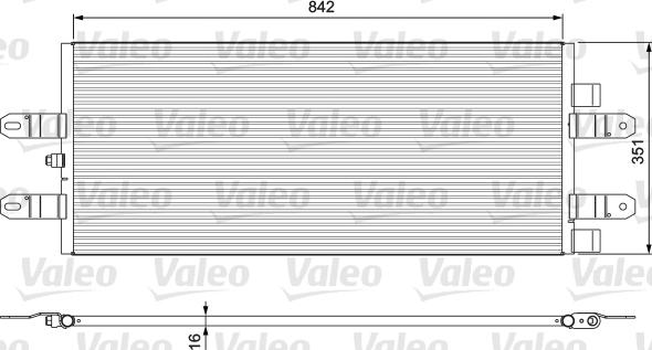 VALEO 815093 — Skraplacz, klimatyzacja