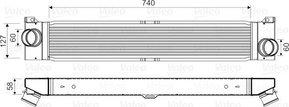 VALEO 818569 — Chłodnica powietrza doładowującego