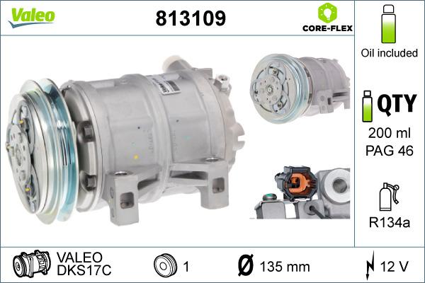VALEO 813109 — Kompresor, klimatyzacja