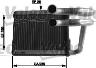 VALEO 812434 — Wymiennik ciepła, ogrzewanie wnętrza