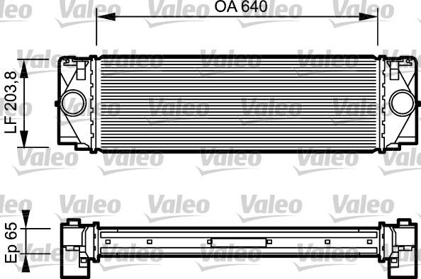 VALEO 817994 - Chłodnica powietrza dolotowego