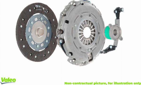 VALEO 834594 — Zestaw sprzęgieł