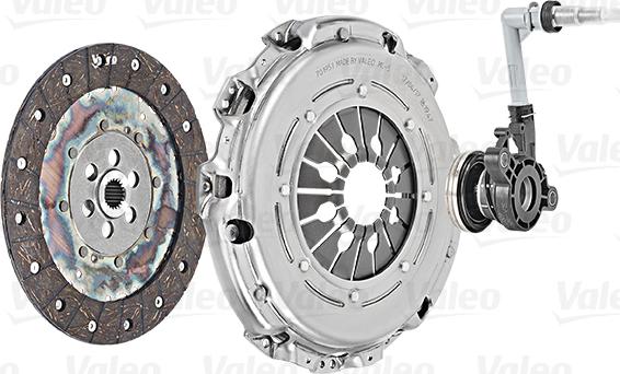 VALEO 834060 - SPRZĘGŁO KPL. RENAULT MEGANE-SCENIC 1.9 DCI 03-