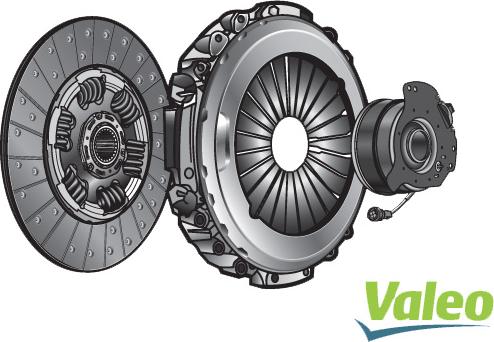VALEO 827643 — Zestaw sprzęgieł