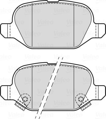 ABE C2F015ABE - Klocek hamulcowy kpl.