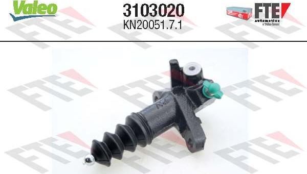 VALEO 3103020 — Siłownik, sprzęgło