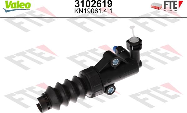 VALEO 3102619 - SIŁOWNIK SPRZ. FIAT 500-PANDA-PUNTO-TIPO 0.9-1.4 10-
