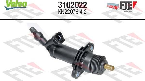 VALEO 3102022 — Siłownik, sprzęgło