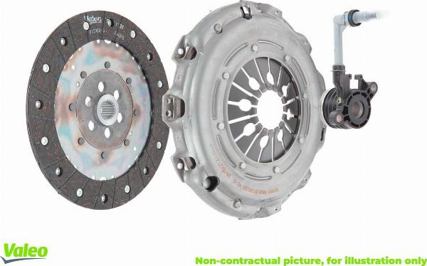 VALEO 834086 — Zestaw sprzęgieł