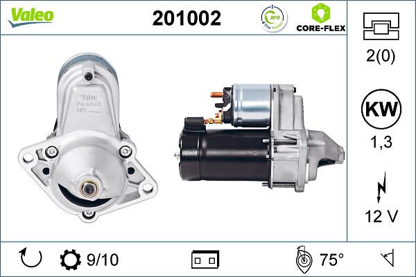 VALEO 201002 — Rozrusznik