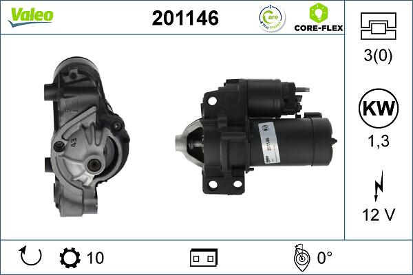 VALEO 201146 - Rozrusznik