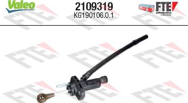 VALEO 2109319 — Pompa sprzęgła