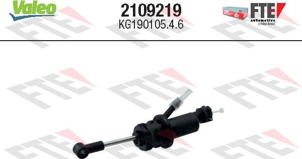 VALEO 2109219 — Pompa sprzęgła