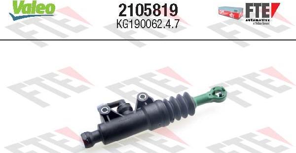 VALEO 2105819 — Pompa sprzęgła